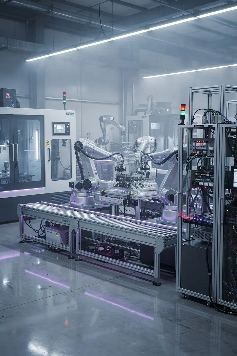 Robotic automation cell